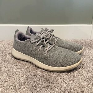 Allbirds Gray Merino Wool Sneakers. Size 11. Gently used. Non smoking.